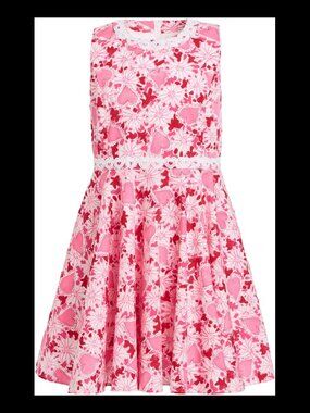 Lovely Lilly Pulitzer Kids Idala fully lined 100% cotton Dress NWT